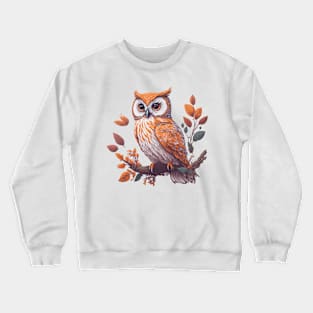 Cute Owl Crewneck Sweatshirt